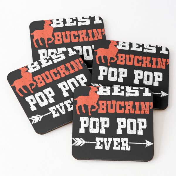 Item preview, Mens Best Buckin' Pop Pop Ever Shirt Deer Hunting Bucking Father designed and sold by DKshowmaker.