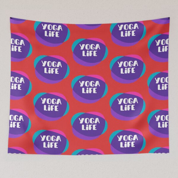 Item preview, Yoga life - Yoga  designed and sold by KoopTroop ⭐⭐⭐⭐⭐.