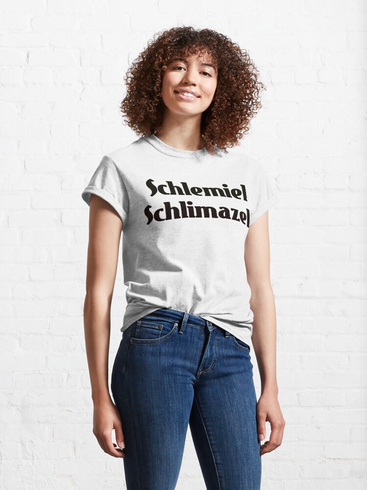 Classic T-Shirt, Schlemiel Schlimazel  designed and sold by RetinalKandy