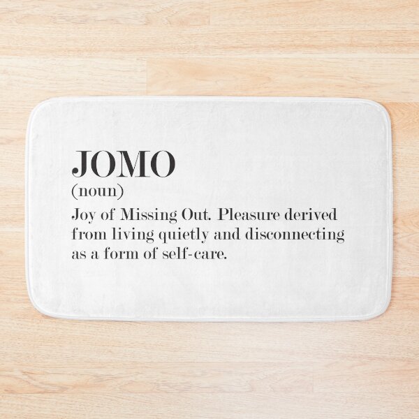 Item preview, JOMO - Joy of Missing Out - Beautiful Word designed and sold by Zooone.