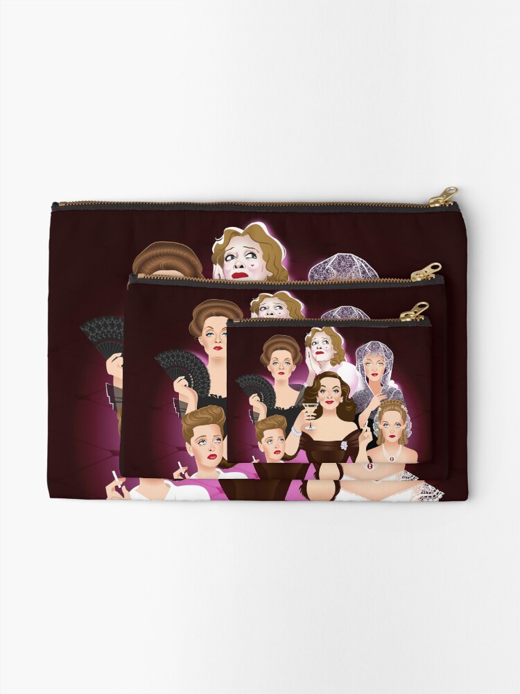 Alternate view of Bette Davis Zipper Pouch