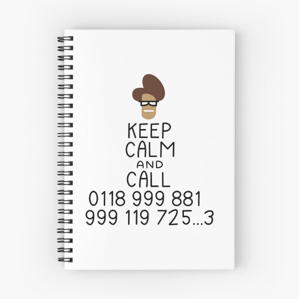 Item preview, Keep Calm and Call the Emergency Number - IT Crowd designed and sold by Lenceloch.