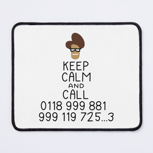 Item preview, Keep Calm and Call the Emergency Number - IT Crowd designed and sold by Lenceloch.