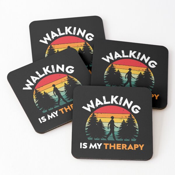 Item preview, Funny vintage walking hobby is my therapy designed and sold by TheMattDesigns.