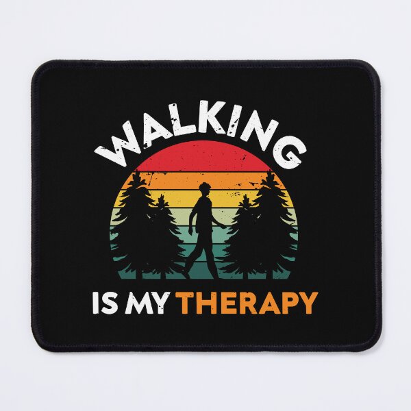 Item preview, Funny vintage walking hobby is my therapy designed and sold by TheMattDesigns.