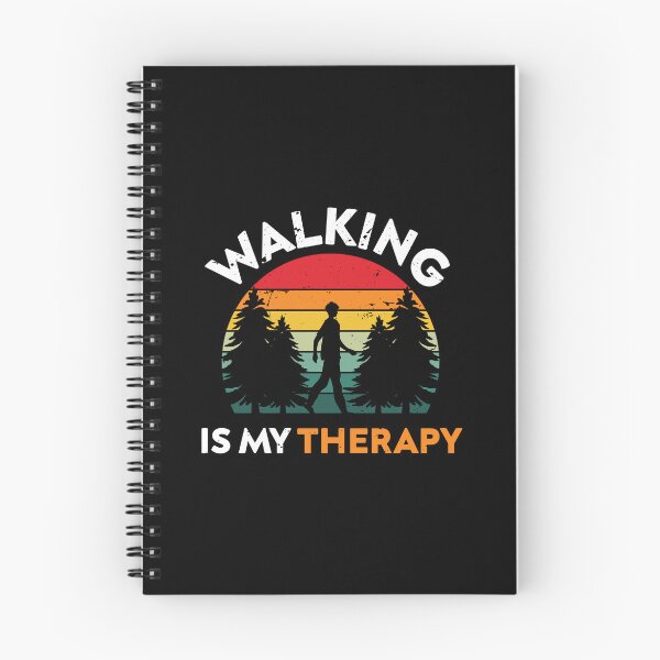 Item preview, Funny vintage walking hobby is my therapy designed and sold by TheMattDesigns.