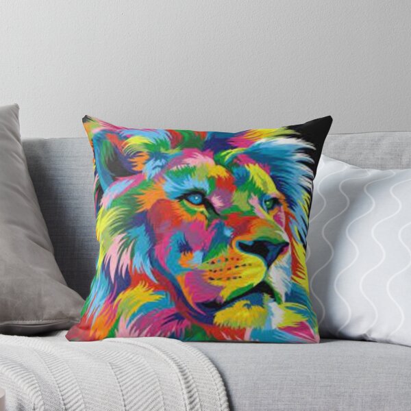 Item preview, Banksy Rainbow Lion Graffiti Pop Art Painting Mug designed and sold by Adbor-Tb.