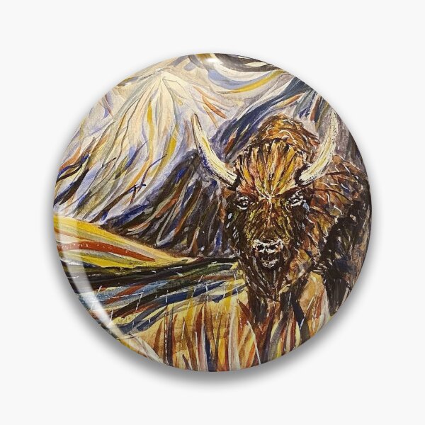 Item preview, Yellowstone Bison designed and sold by HollyBourne.