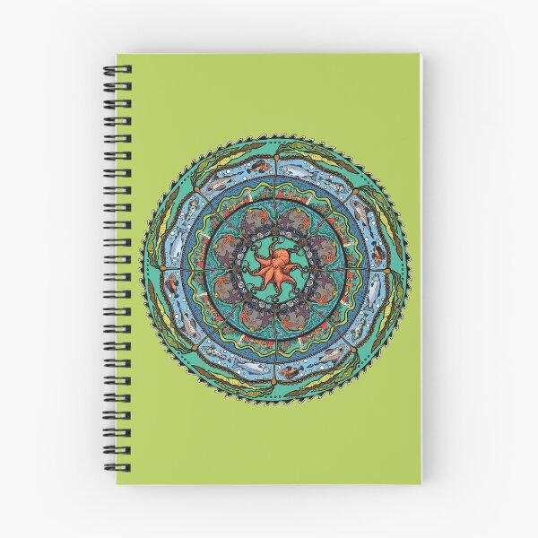 Item preview, Salish Sea Mandala -lime designed and sold by mernstw.
