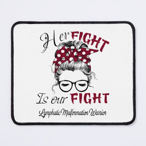 Item preview, Lymphatic Malformation Awareness - Her Fight is Our Fight - Support Lymphatic Malformation Gifts designed and sold by Aaron309.