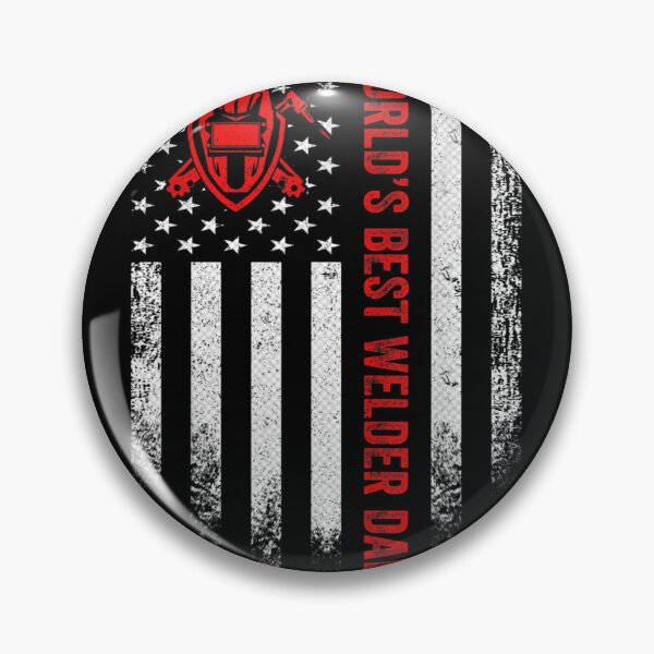 Item preview, Vintage USA American Flag World's Best Welder Welding Dad designed and sold by DKshowmaker.