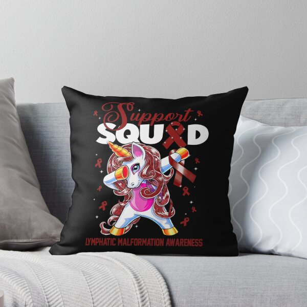 Item preview, Cute Unicorn Support Squad Lymphatic Malformation Awareness Men Women Kid designed and sold by tenjun16.