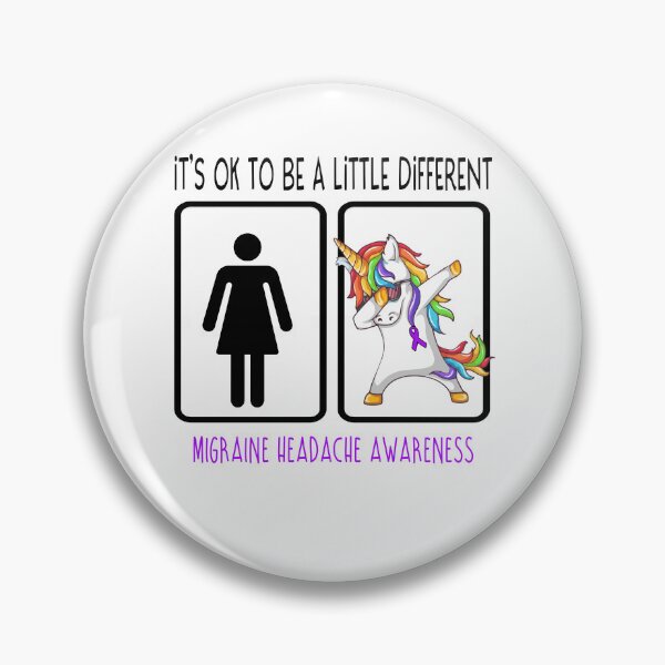 Item preview, Migraine Headache Awareness - It's Ok To Be A Little Different designed and sold by ArangoaStore.