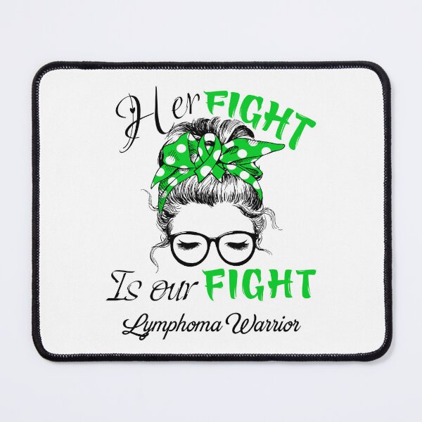 Item preview, Lymphoma Awareness - Her Fight is Our Fight - Support Lymphoma Gifts designed and sold by Aaron309.