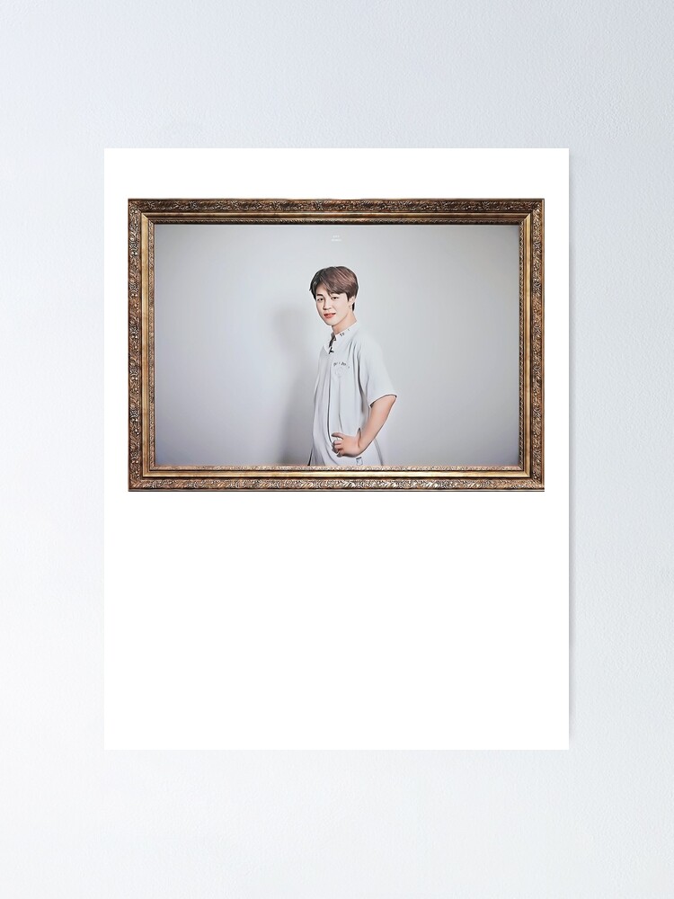 Rare Framed BTS Jimin K-pop buy Print Ad/Poster