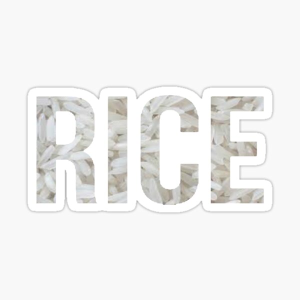 RICE Sticker