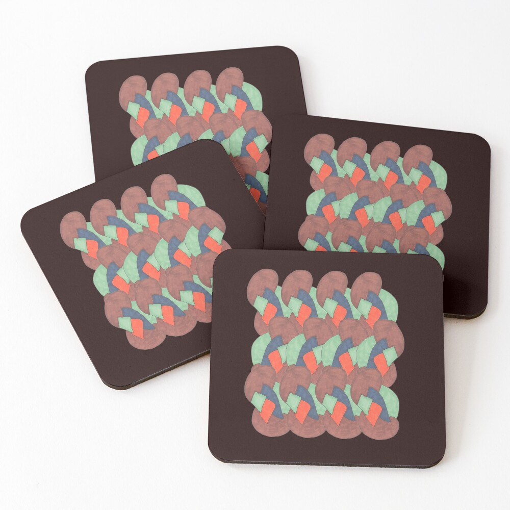 Item preview, Coasters (Set of 4) designed and sold by BrodyDraw.
