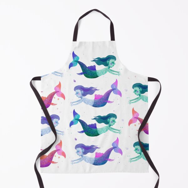 Item preview, Watercolor Mermaid Trio designed and sold by J C Phillipps Design.