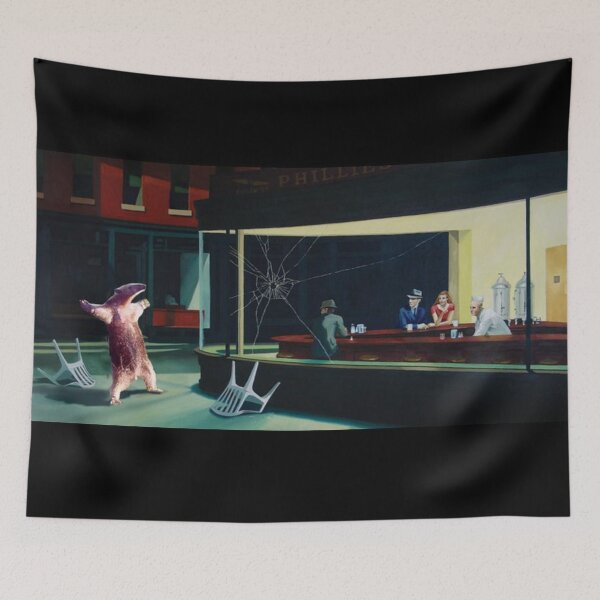 Item preview, Banksy Nighthawks designed and sold by Adbor-Tb.