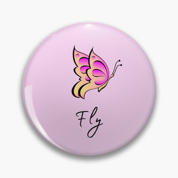 Artikelvorschau, Girly Schmetterlings-"Fliegen-" Zitat entworfen und verkauft von euphoriashop4.