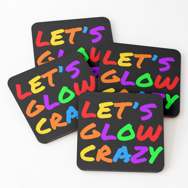 Item preview, Let's Glow Crazy designed and sold by GL Digital Artwork .
