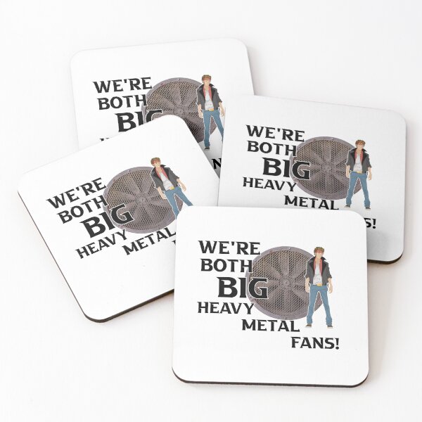 Item preview, We're Big Heavy Metal Fans. designed and sold by GnuArt.