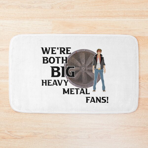 Item preview, We're Big Heavy Metal Fans. designed and sold by GnuArt.