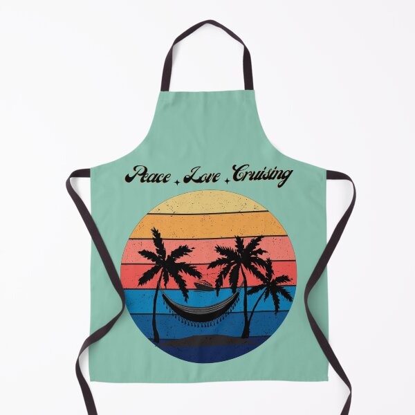 Item preview, Peace Love and Cruising. Retro Design designed and sold by BonieDexter.