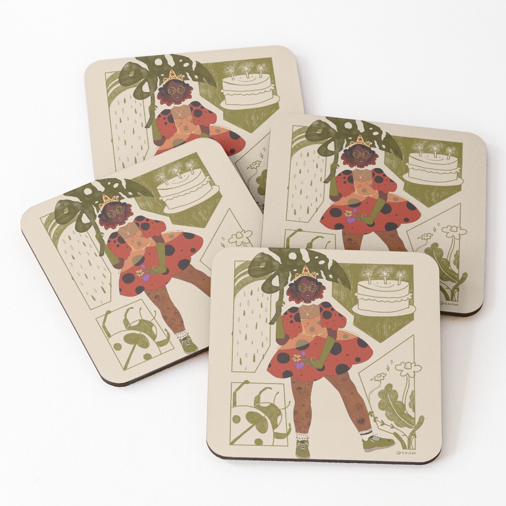 Item preview, Coasters (Set of 4) designed and sold by AngieValdameri.