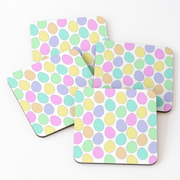 Item preview, Slanted Easter eggs pastel  designed and sold by ArtSCPdesign.