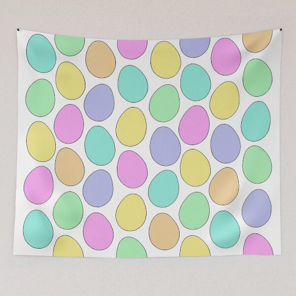 Item preview, Slanted Easter eggs pastel  designed and sold by ArtSCPdesign.