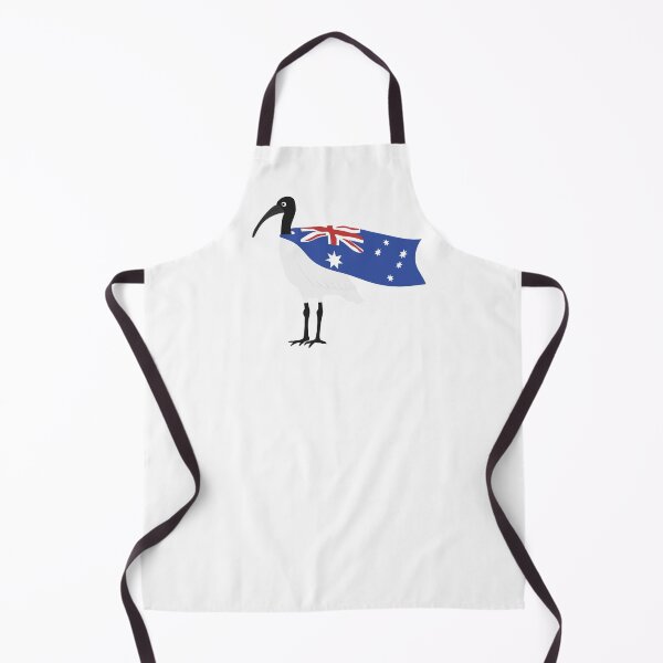 Item preview, Bin Chicken Australia Day Flag on White designed and sold by Digitaldingo.