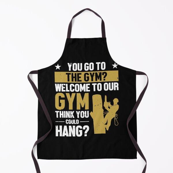 Item preview, Arborist Welcome To Our Gym Funny Tree Surgeon Forest designed and sold by TheMattDesigns.