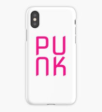 Hot Pink Punk iPhone Case