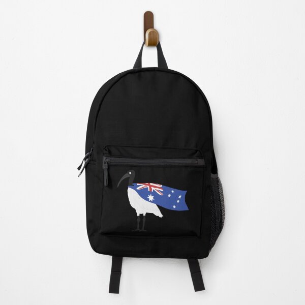 Item preview, Bin Chicken Australia Day Flag on Black designed and sold by Digitaldingo.