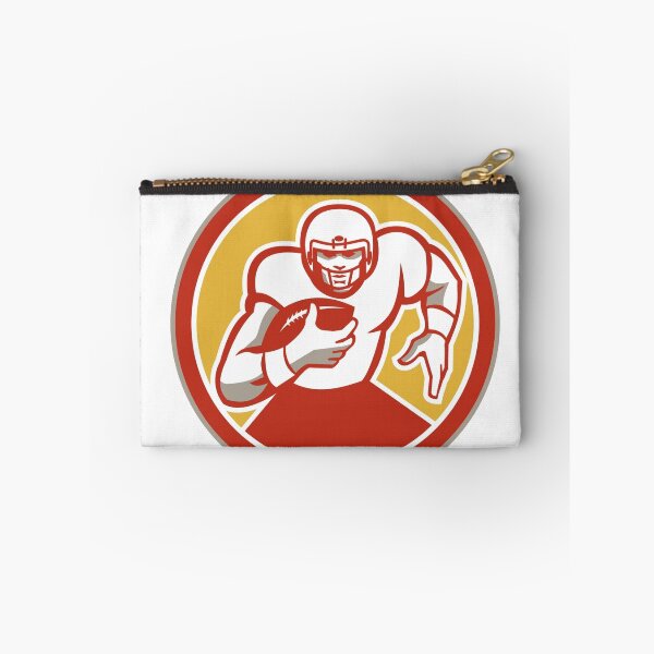 Item preview, American Football Running Ball Circle Retro designed and sold by patrimonio.