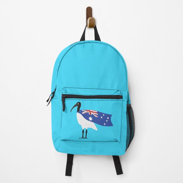 Item preview, Bin Chicken Australia Day Flag on Blue designed and sold by Digitaldingo.