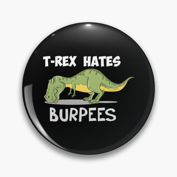 Item preview, T-Rex Hates Burpees Essential T-Shirt designed and sold by samirdari7.