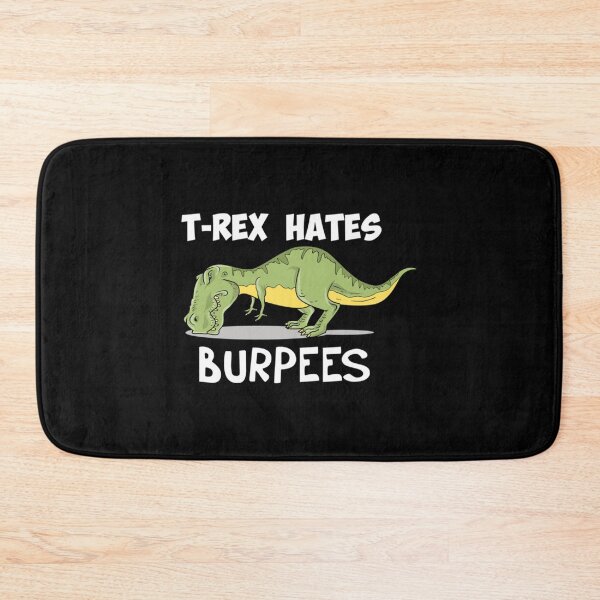 Item preview, T-Rex Hates Burpees Essential T-Shirt designed and sold by samirdari7.