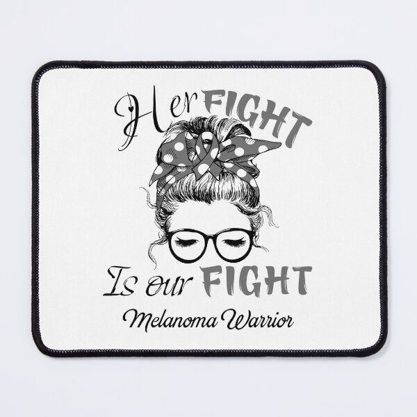 Item preview, Melanoma Awareness - Her Fight is Our Fight - Support Melanoma Gifts designed and sold by Aaron309.
