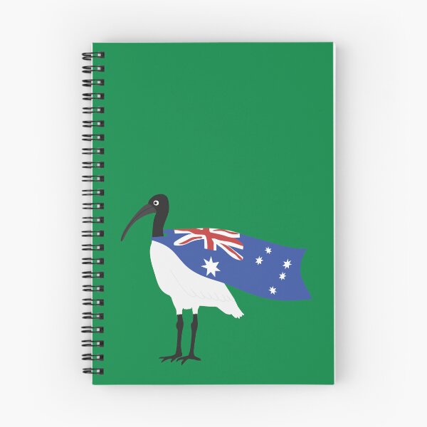 Item preview, Bin Chicken Australia Day Flag on Green designed and sold by Digitaldingo.