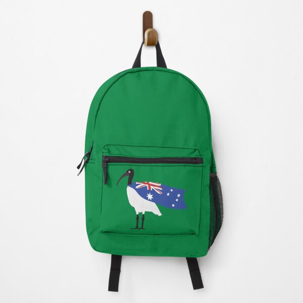 Item preview, Bin Chicken Australia Day Flag on Green designed and sold by Digitaldingo.