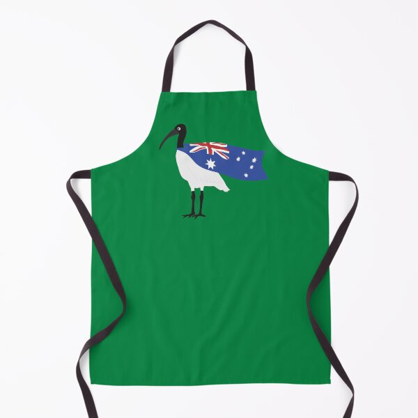 Item preview, Bin Chicken Australia Day Flag on Green designed and sold by Digitaldingo.