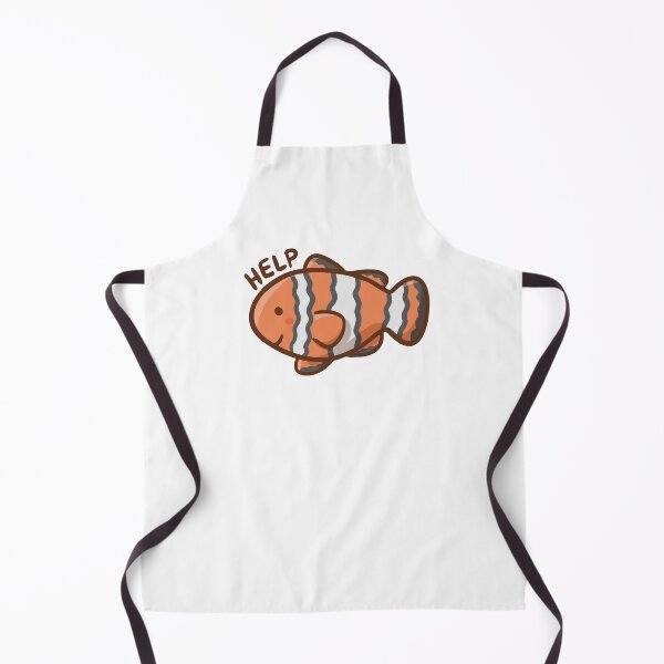 Item preview, Clownfish Help designed and sold by Help Illustrations.