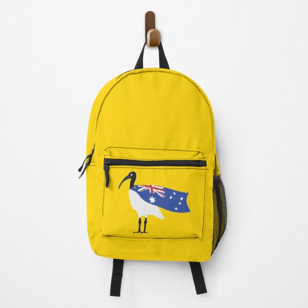 Item preview, Bin Chicken Australia Day Flag on Gold designed and sold by Digitaldingo.