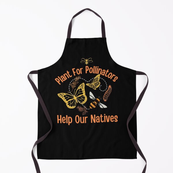 Item preview, Plant For Pollinators Help Our Natives Colorful Design designed and sold by EarthArtDesigns.