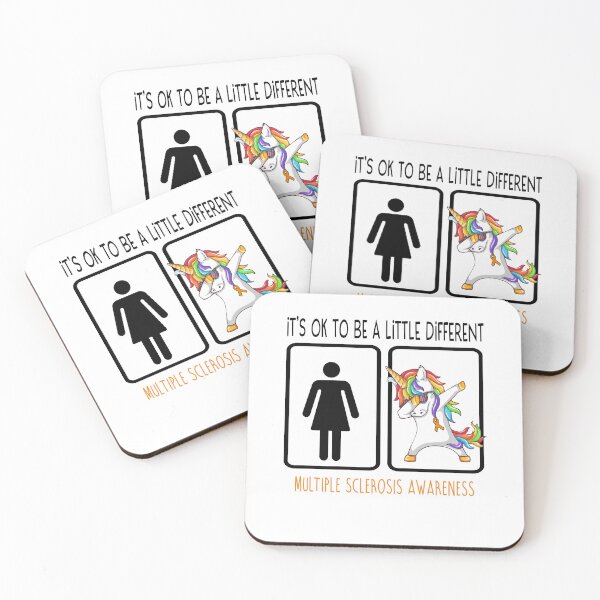 Item preview, Multiple Sclerosis Awareness - It's Ok To Be A Little Different designed and sold by ArangoaStore.
