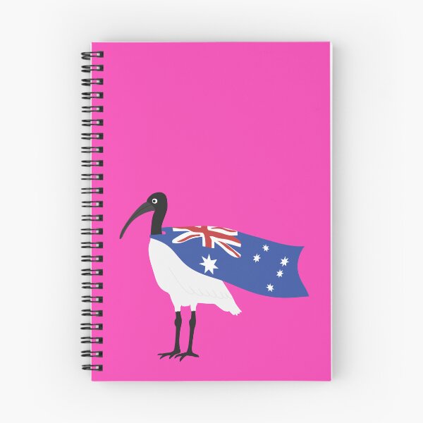 Item preview, Bin Chicken Australia Day Flag on Pink designed and sold by Digitaldingo.
