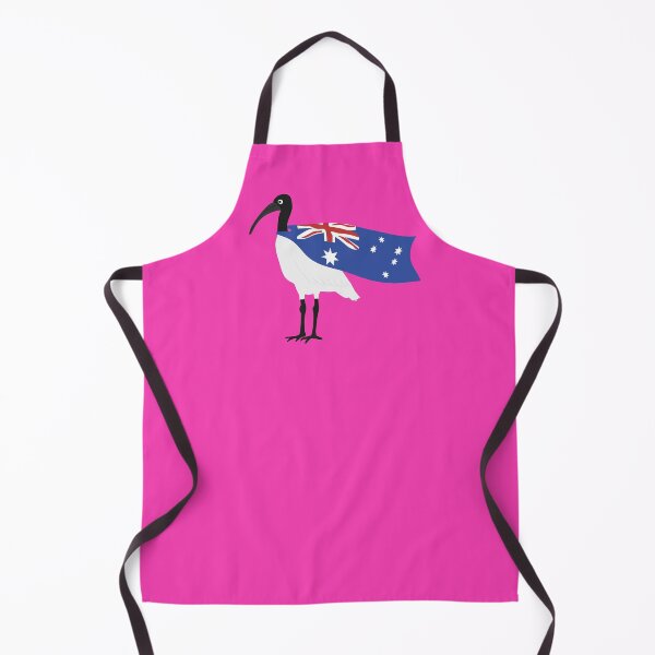 Item preview, Bin Chicken Australia Day Flag on Pink designed and sold by Digitaldingo.