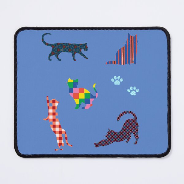 Item preview, Cute, Colorful, Cheerful Cats - Patchwork Kitties designed and sold by CreateShape.